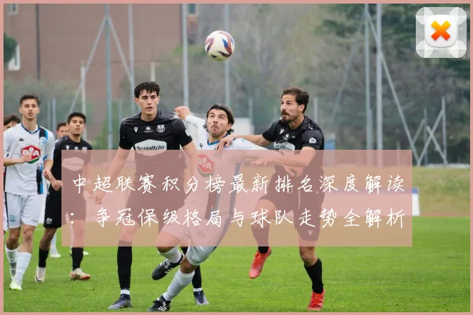 中超联赛积分榜最新排名深度解读:争冠保级格局与球队走势全解析