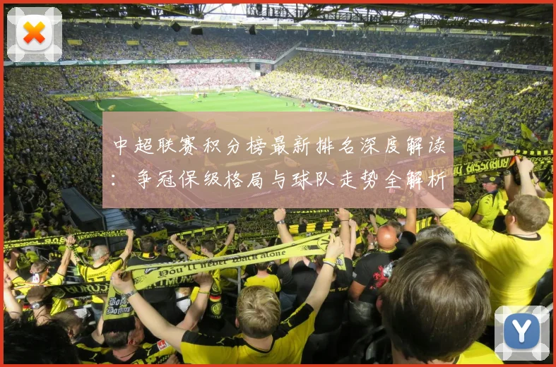 中超联赛积分榜最新排名深度解读：争冠保级格局与球队走势全解析